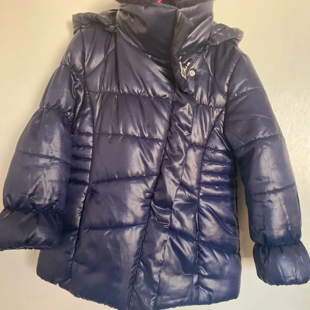 Jessica Simpson Toddler Puffer Coat - Size 5/6 - Picture 4 of 15